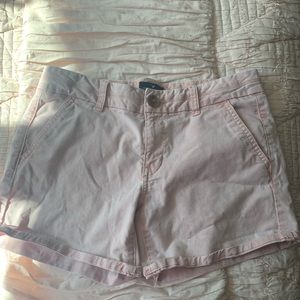 American Eagle light pink midi shorts